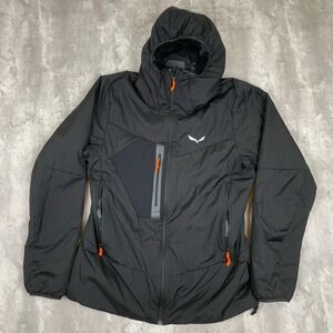 Salewa Ortles Tirolwool Responsive Stretch Hooded Jacket Women's Medium Gorpcore